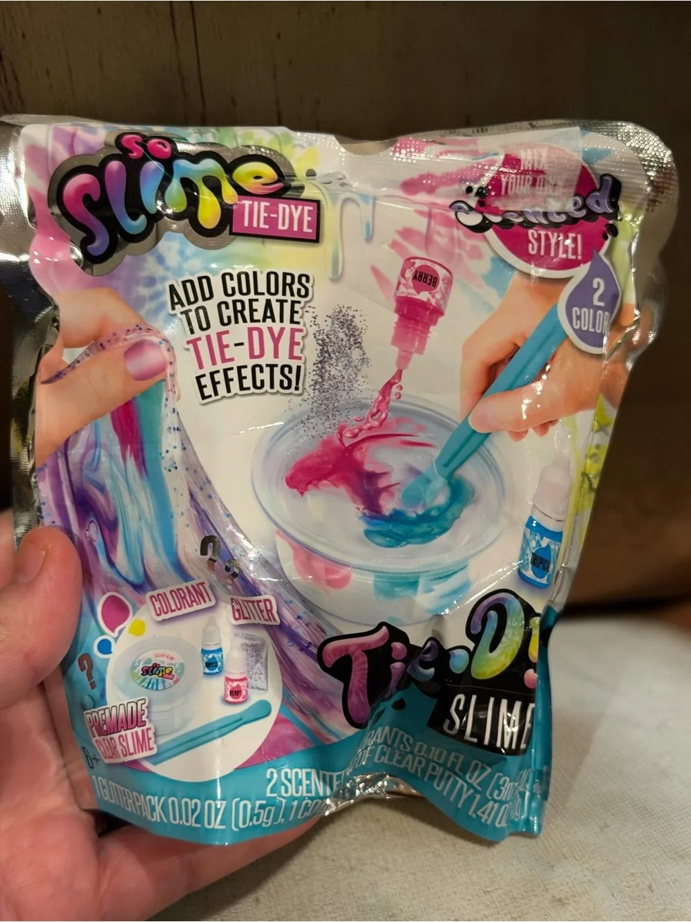 Set of 3 So Slime Tie-Dye DIY Kits NEW Sealed Canal Toys Scented Slime
